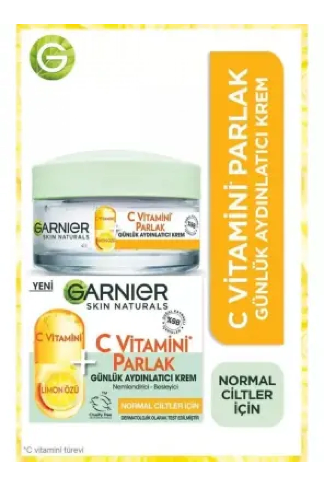 Garnier C Vitamini Parlak Günlük Nemlendirici Jel 50 ml