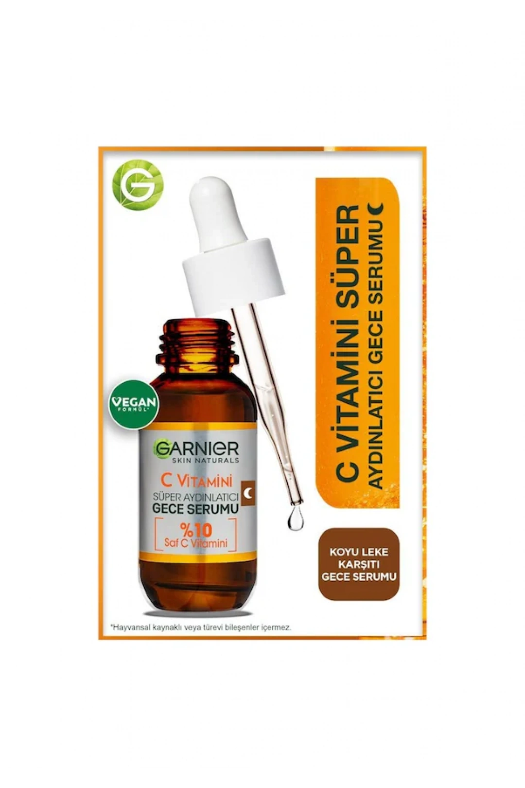Garnier C Vitamini Süper Aydınlatıcı Gece Serumu 30 ml