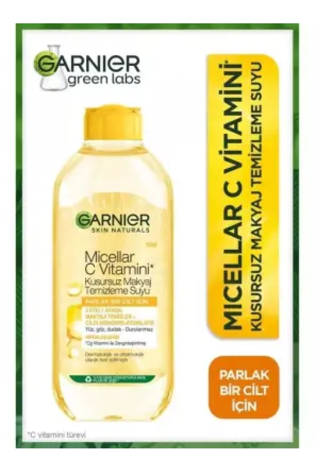 Garnier Micellar C Vitamini Kusursuz Makyaj Temizleme Suyu 400 ml
