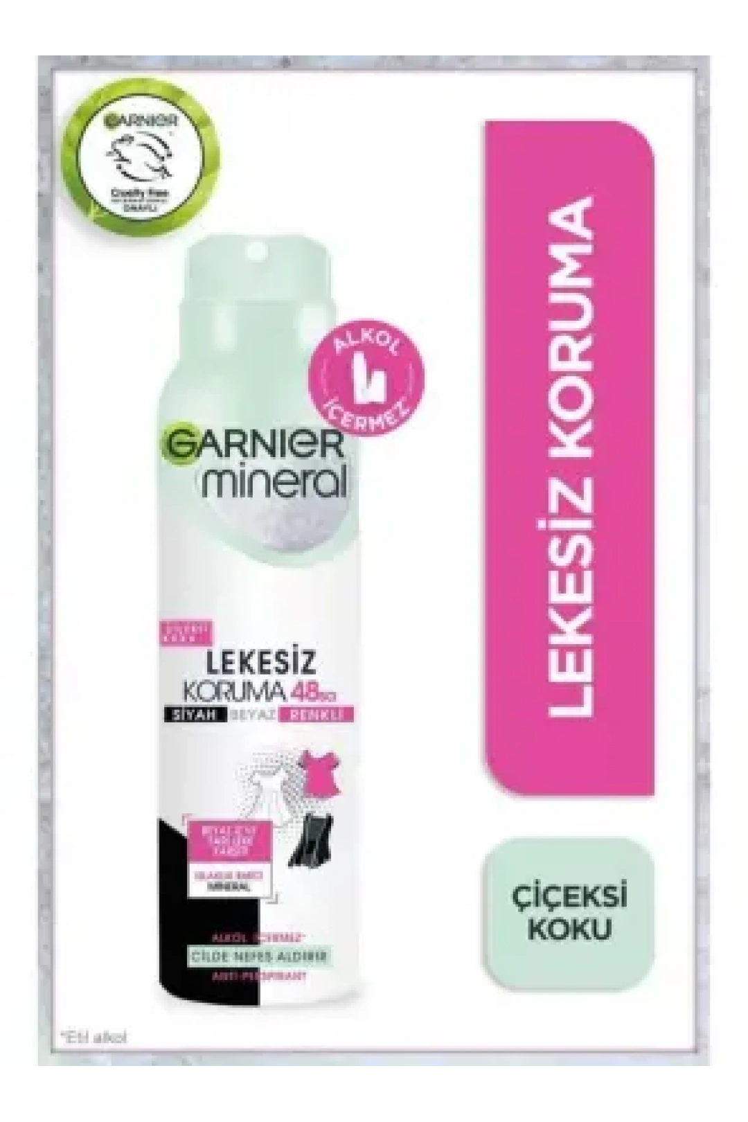 Garnier Mineral Lekesiz Koruma Çiçeksi Koku Deodorant 150 ml