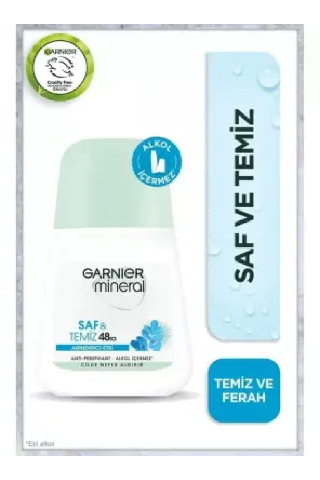 Garnier Mineral Saf ve Temiz Roll-On Deodorant 50 ml