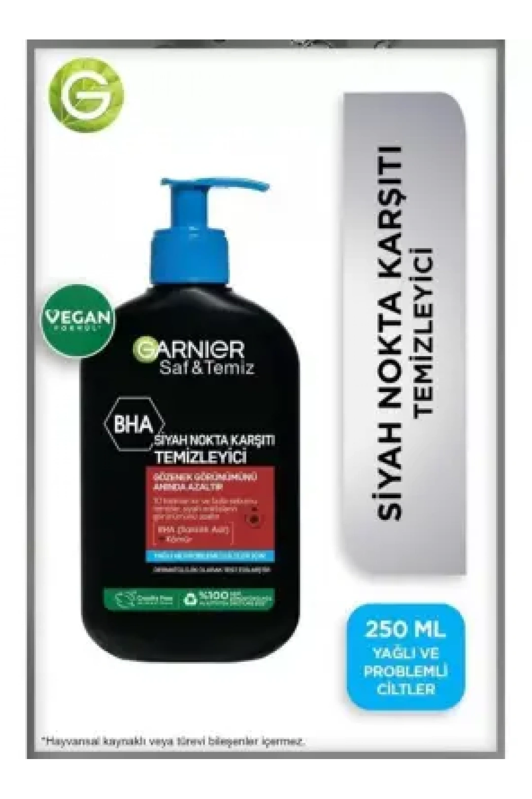 Garnier Saf & Temiz Siyah Nokta Karşıtı Temizleyici 250 ml