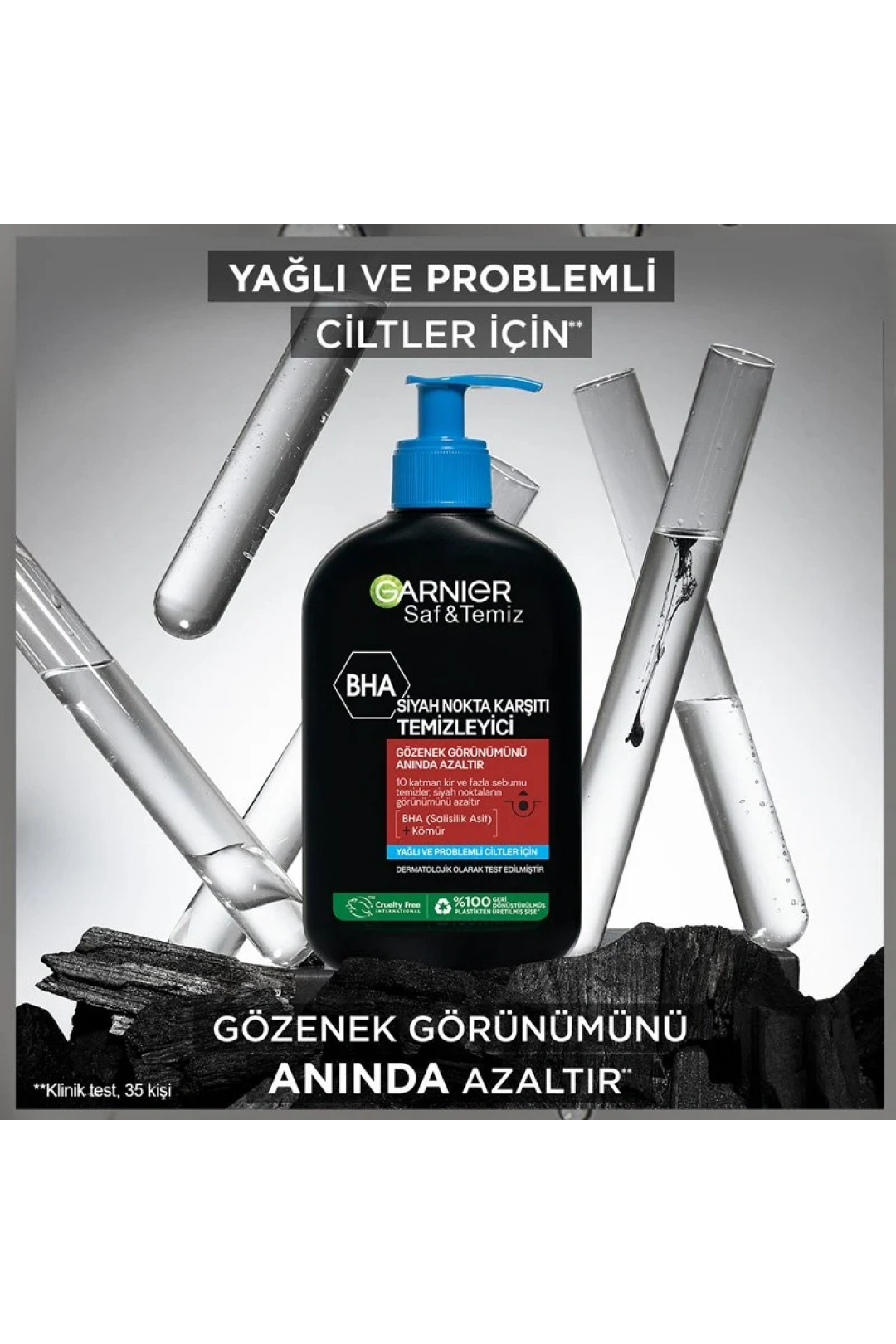 Garnier Saf & Temiz Siyah Nokta Karşıtı Temizleyici 250 ml