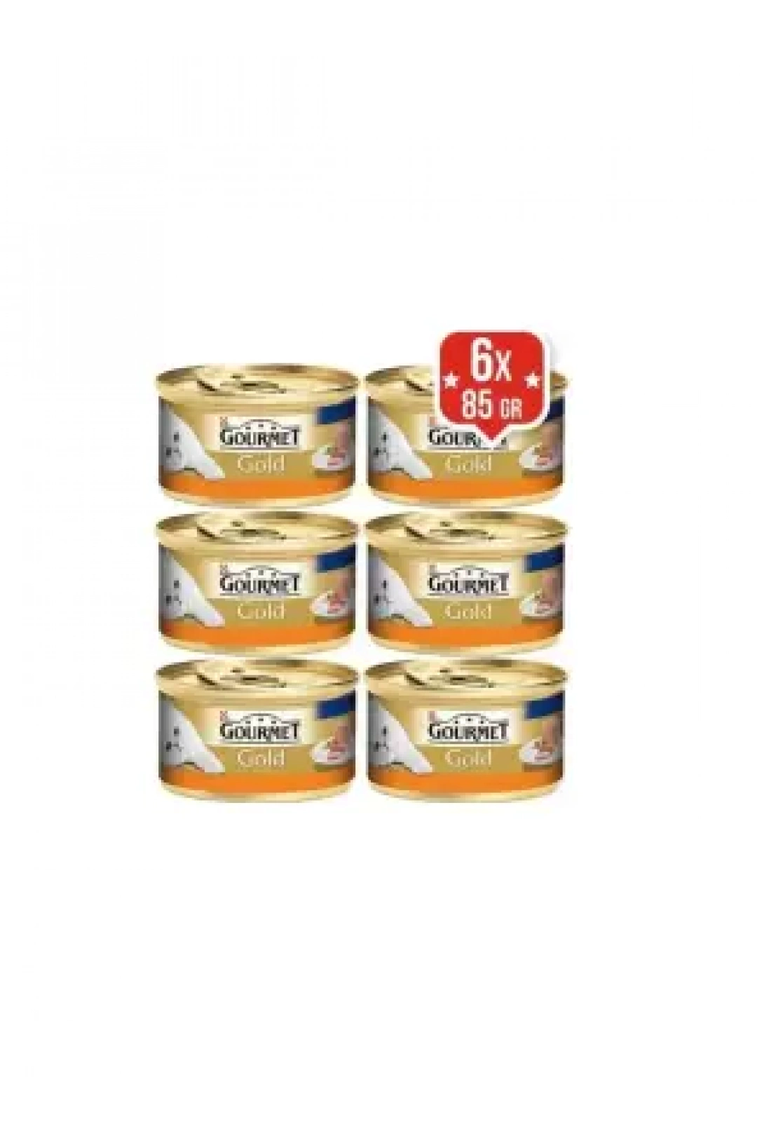 Gourmet Gold Kıyılmış Hindili Konserve Kedi Maması 85Gr 6 AL 5 ÖDE