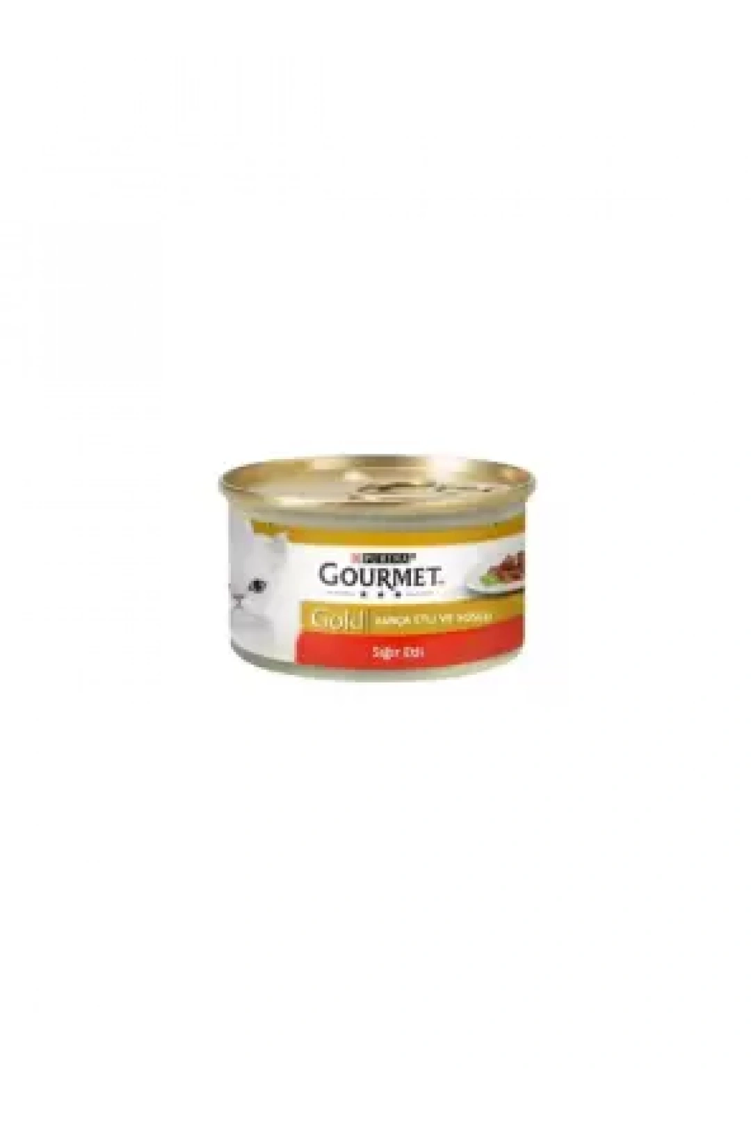 Gourmet Gold Sığır Etli Kedi Konserve 85 Gr