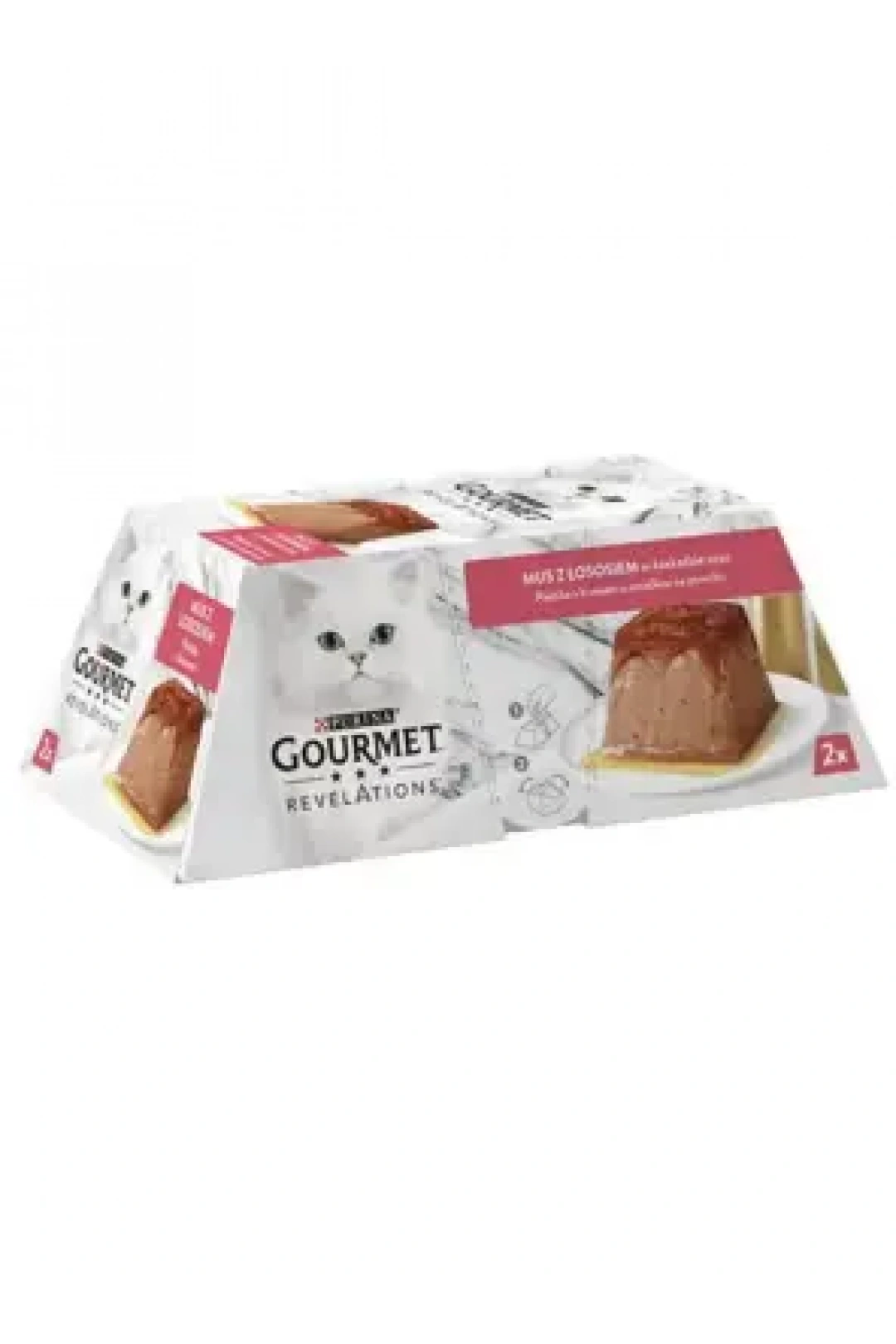 Gourmet Revelations Somonlu Kedi Yaş Maması 2 x 57 Gr