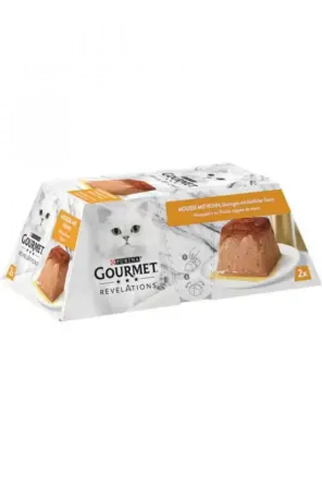 Gourmet Revelations Tavuk Etli Kedi Yaş Maması 2 x 57 Gr