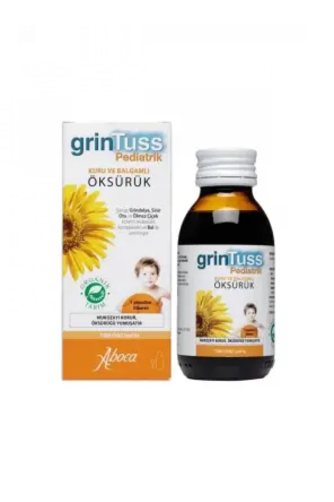 Grintuss Pediatrik Öksürük Şurubu Kids 128 gr