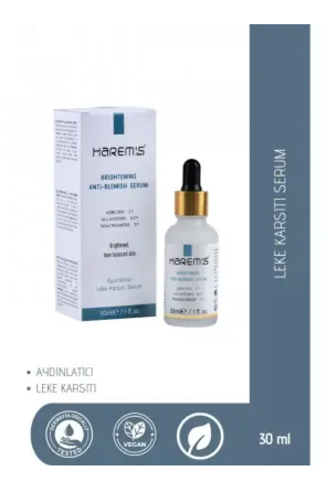 Harems Aydınlatıcı & Leke Karşıtı Serum 30 ml