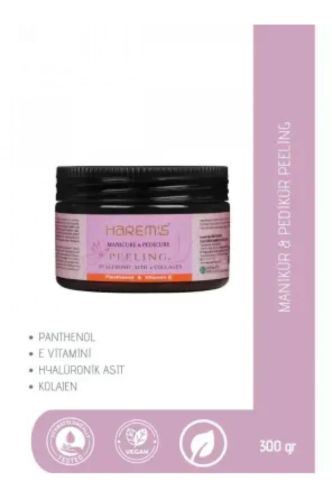 Harems Manikür & Pedikür Peeling 300 gr