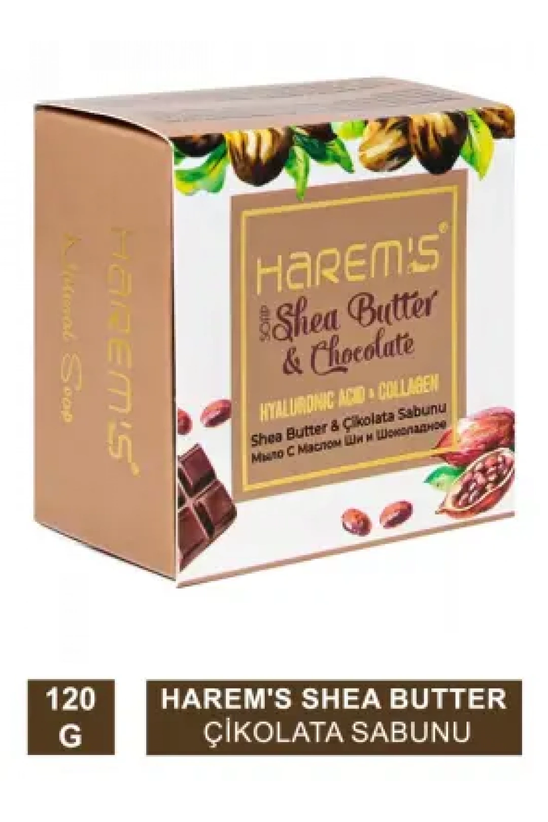Harems Shea Butter & Çikolata Sabunu 120g
