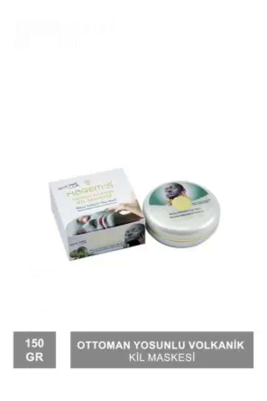 Harems Yosunlu Volkanik Kil Maskesi 150g