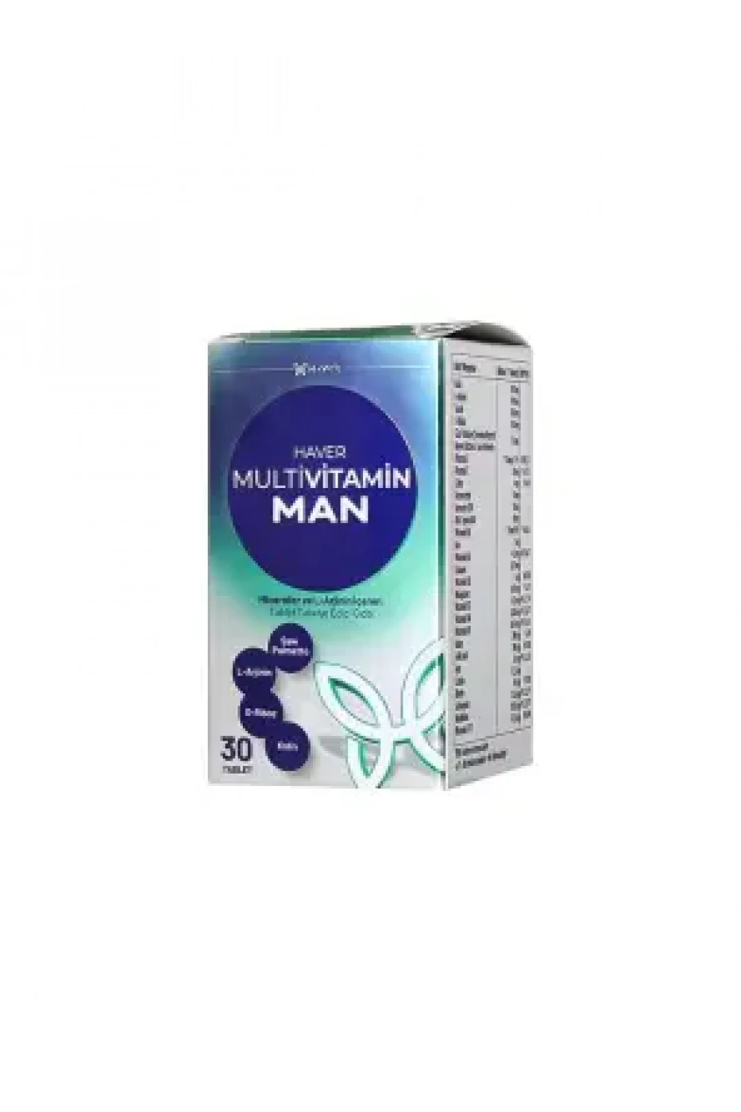 Haver Multivitamin Man 30 Tablet