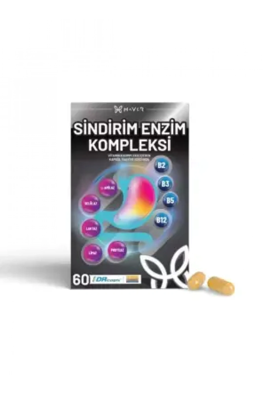 Haver Sindirim Enzim Kompleksi 60 Kapsül