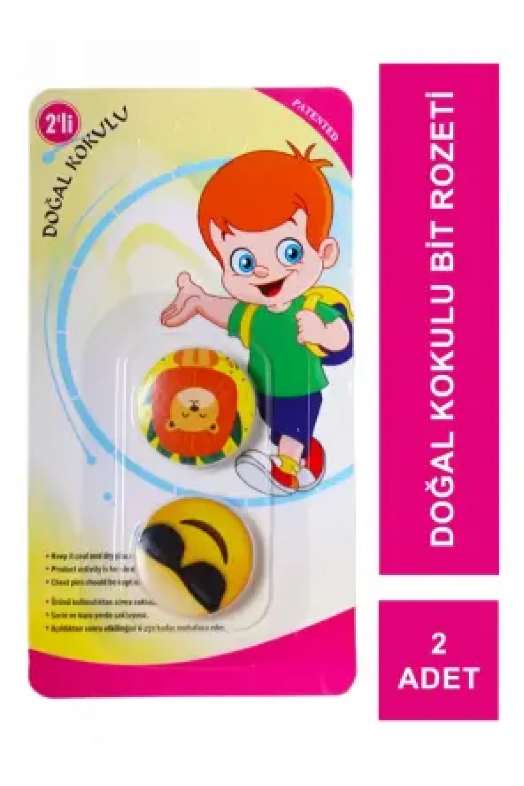 Headlice Doğal Kokulu 2li Bit Rozeti