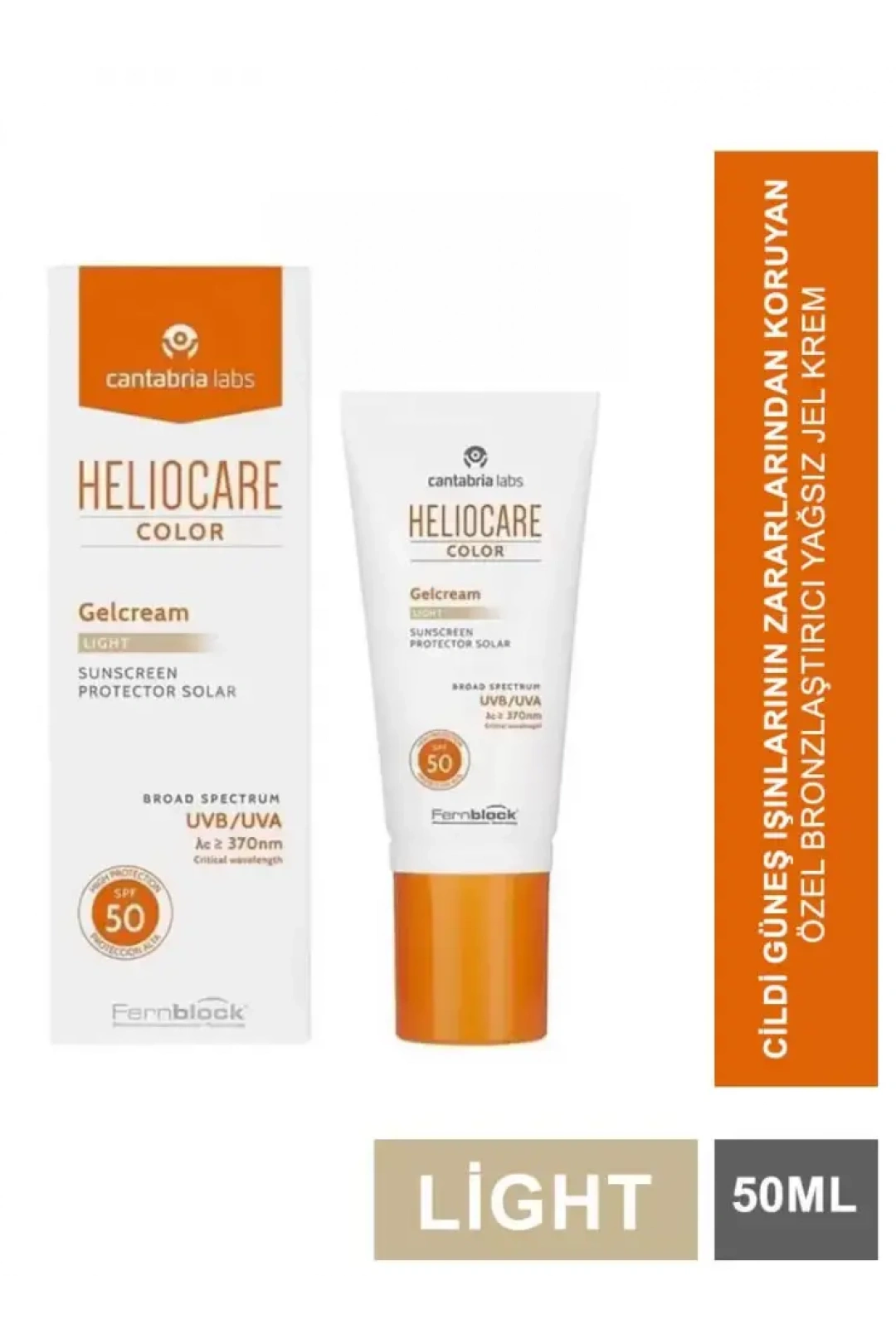 Heliocare Jel Krem Color SPF 50 50 ml