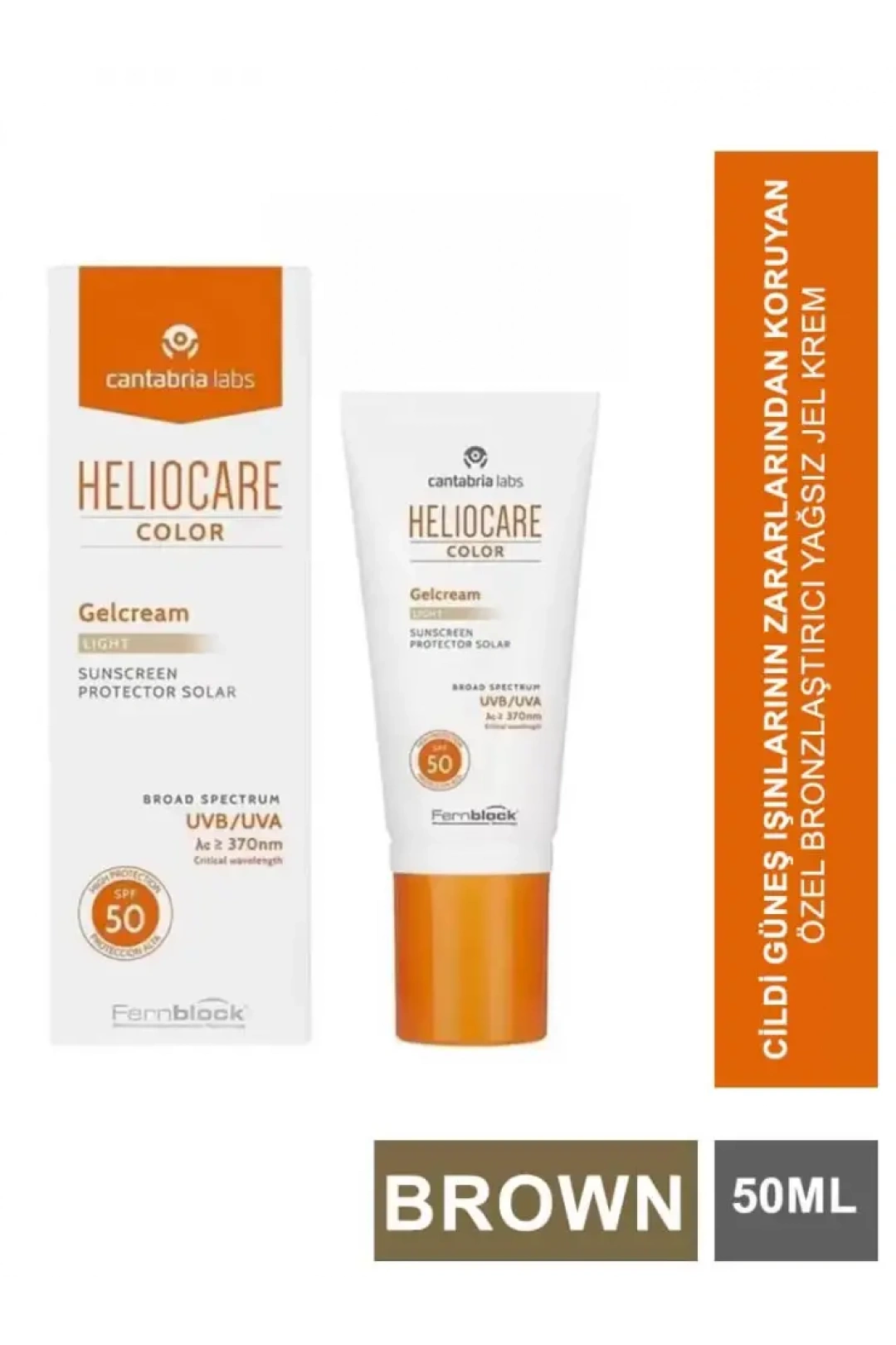 Heliocare Jel Krem Color SPF 50 50 ml