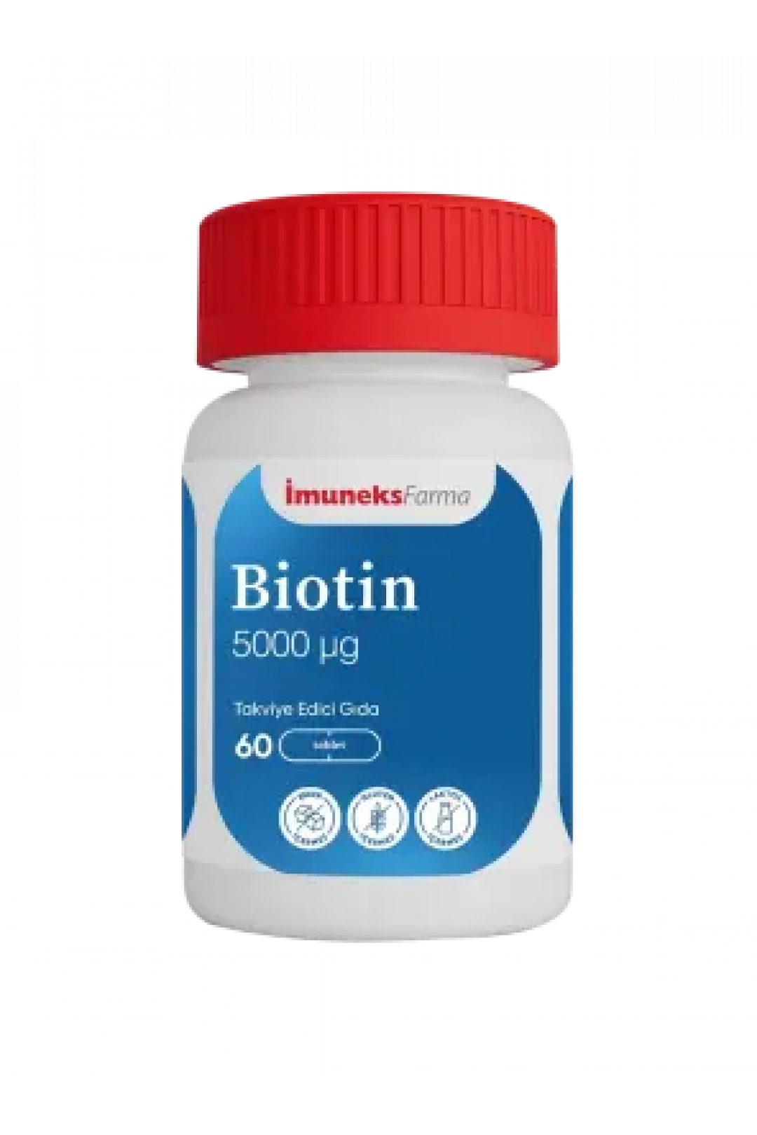 İmuneks Biotin 5000mg 60 Tablet