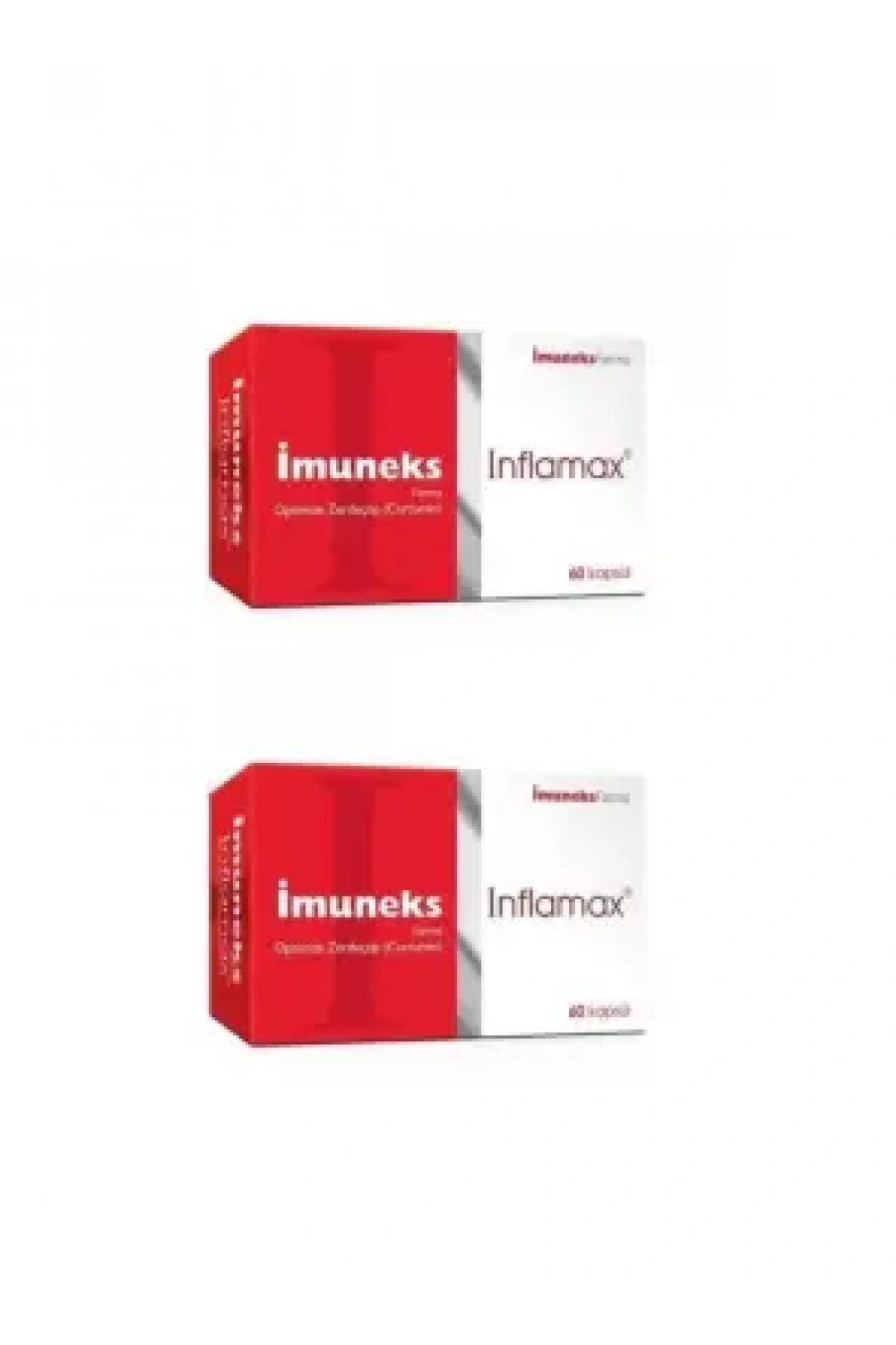 İmuneks Inflamax Optimize Zerdeçöp 60 Kapsül x 2 Adet