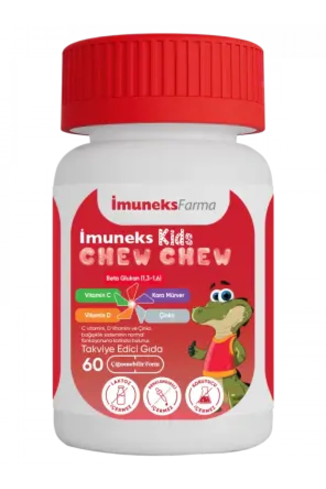 İmuneks Kids Chew Chew 60 Yumuşak Tablet