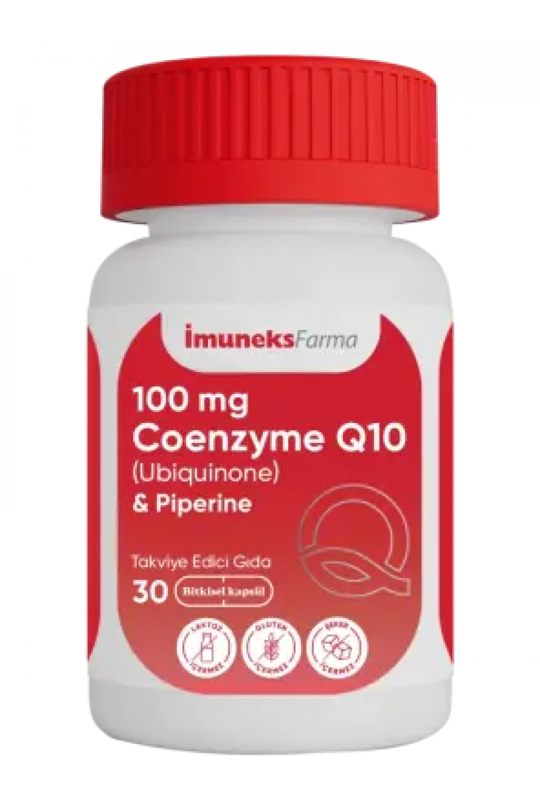 İmuneks Koenzim Q10 100mg 30 Kapsül