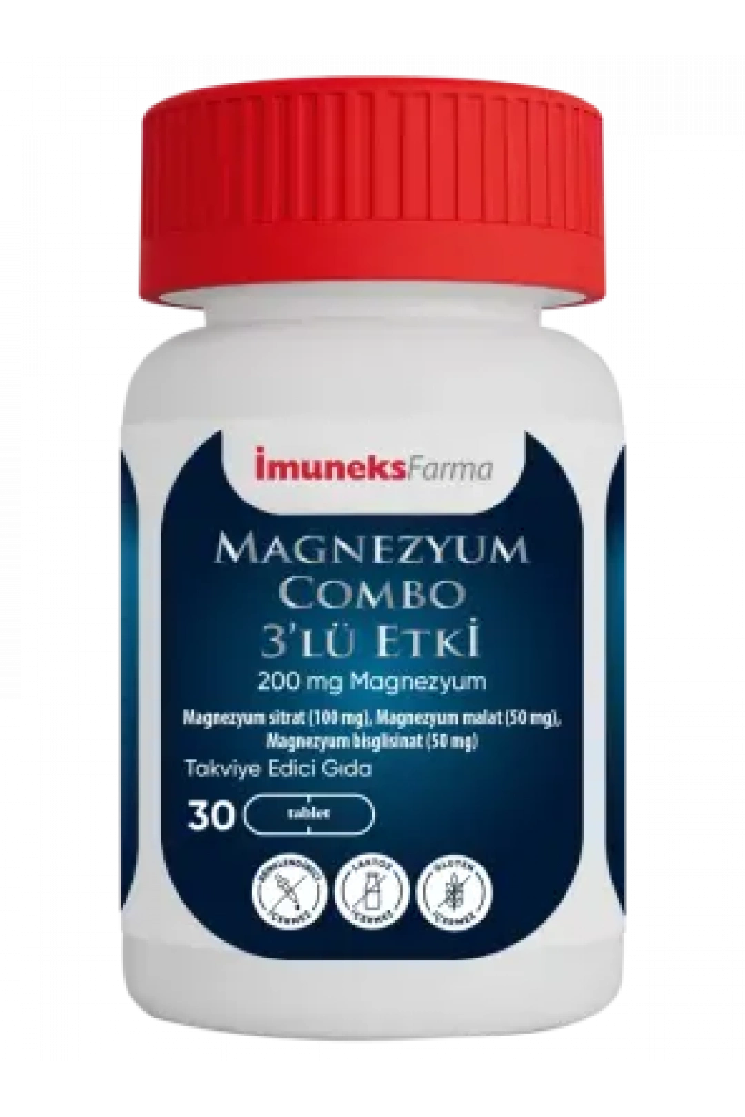 İmuneks Magnezyum Combo 3lü Etki 30 Tablet