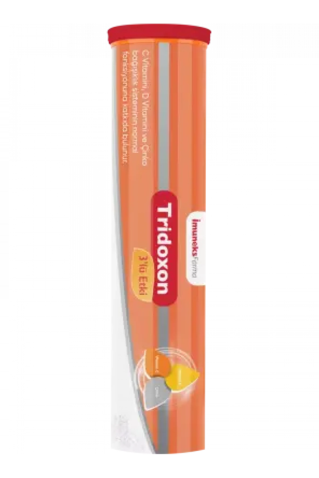 İmuneks Tridoton 3lü Etki 15 Efervesan Tablet