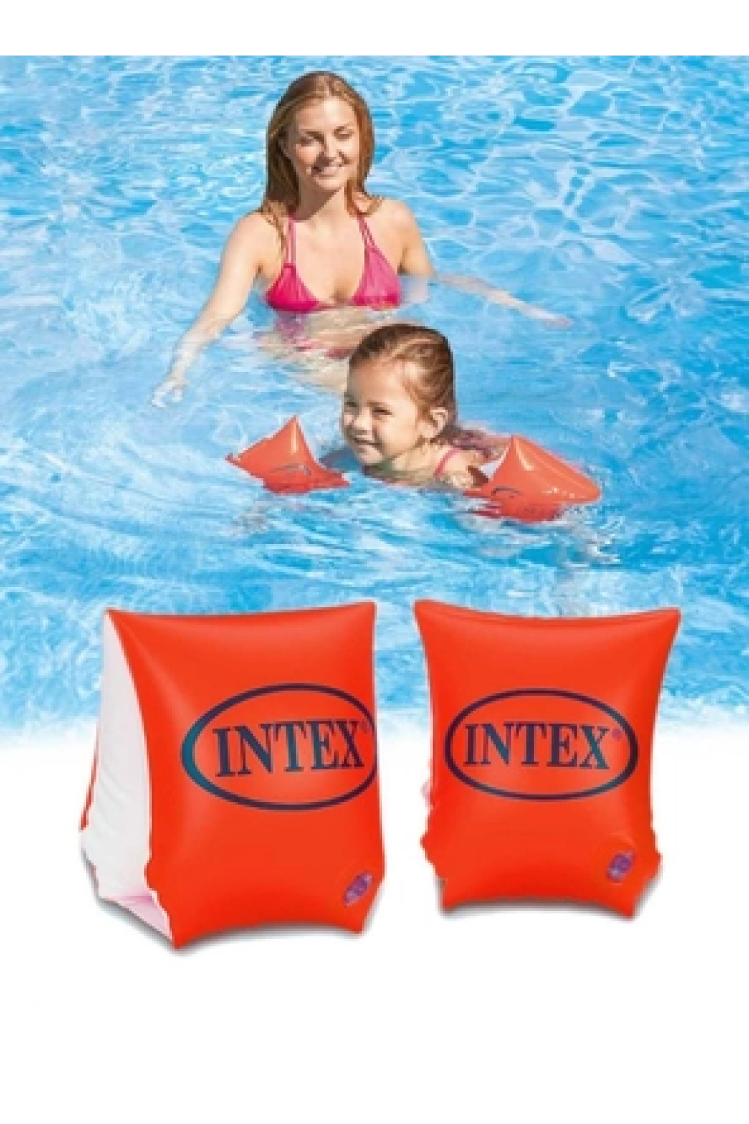 İntex Düz Renkli Kolluk 3-6 Yaş 23x15cm - 58642NP-
