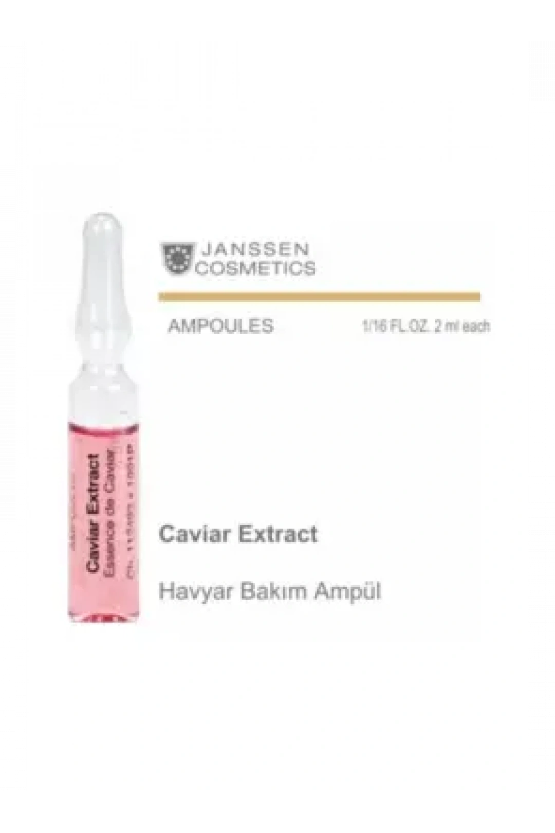 Janssen Caviar Extract Canlandırıcı Havyar Ampul 1 Adet