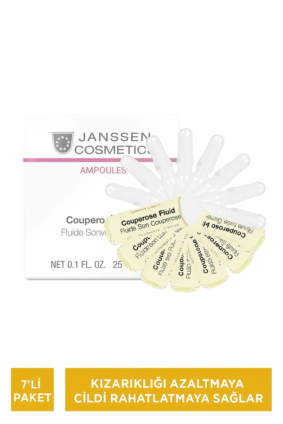 Janssen Couperose Fluid Kızarıklık Ve Hassas Cilt Ampul 7li Paket