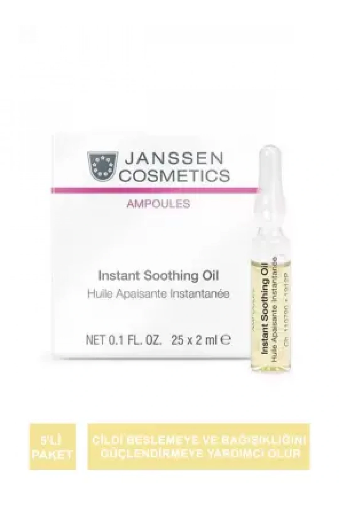 Janssen Instant Soothing Oil Ampul 5li Paket
