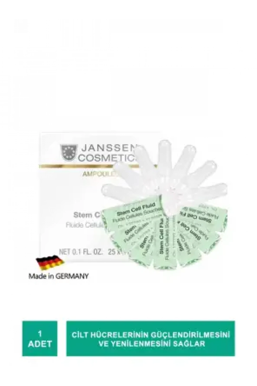 Janssen Stem Cell Fluid Kök Hücre Anti-Age Ampul 1 Adet