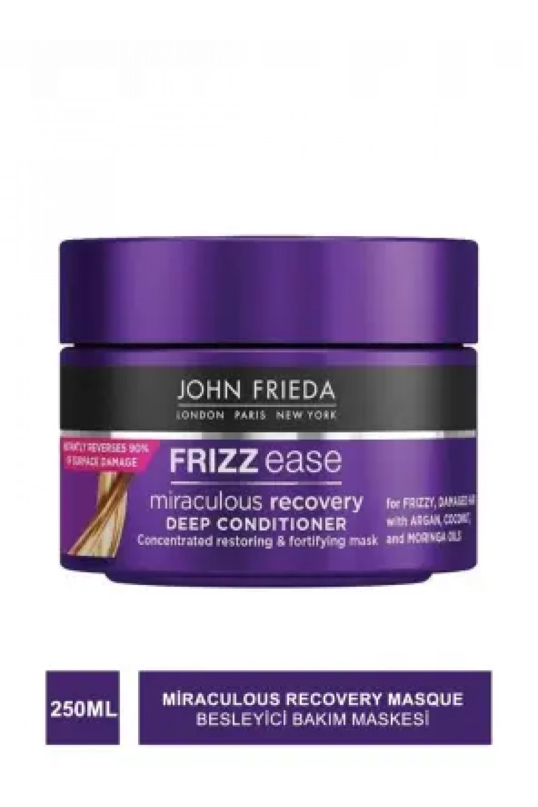 John Frieda Frizz Ease Miraculous Recovery Masque 250 ml Besleyici Bakım Maskesi