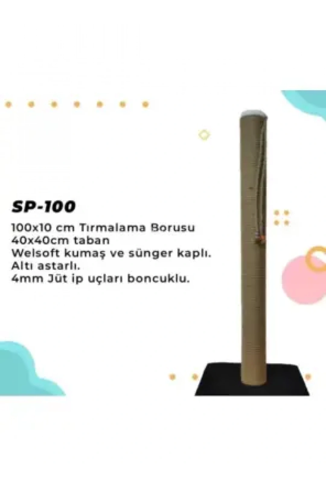 Kedi Tırmalama 100 cm