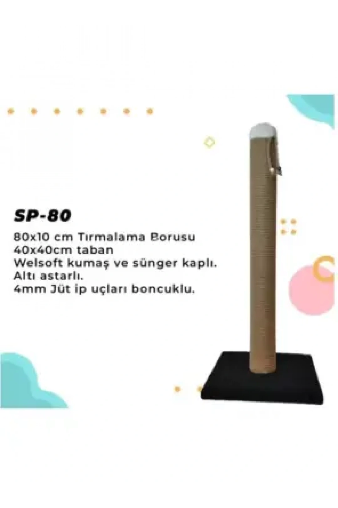 Kedi Tırmalama 80 cm