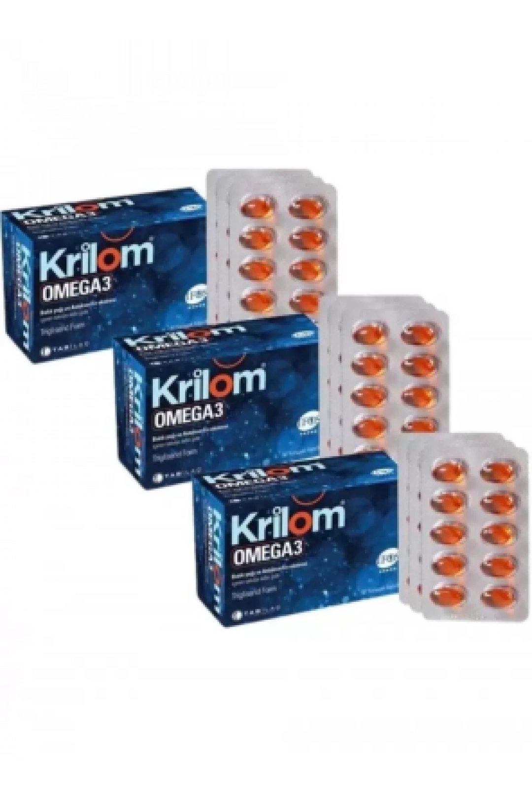 Krilom Omega-3 Astaksantin Soft Jel 50 Kapsül 3 Al 2 Öde