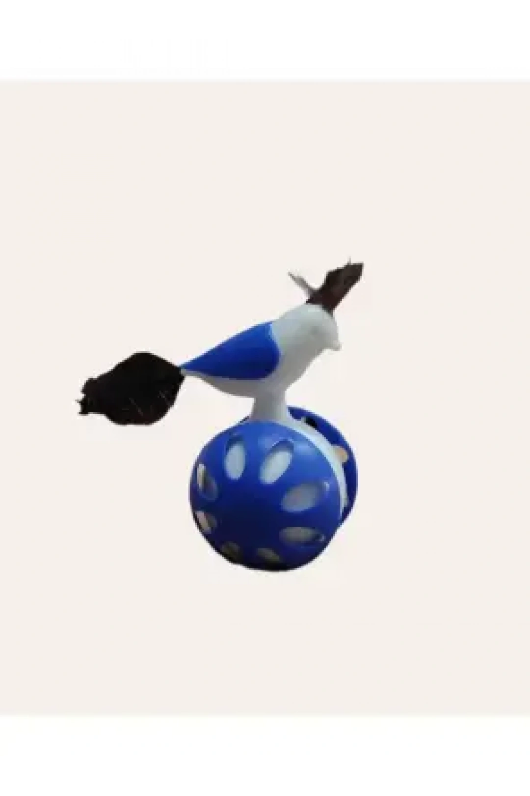 Kuşlu Hacıyatmaz Kedi Oyuncağı