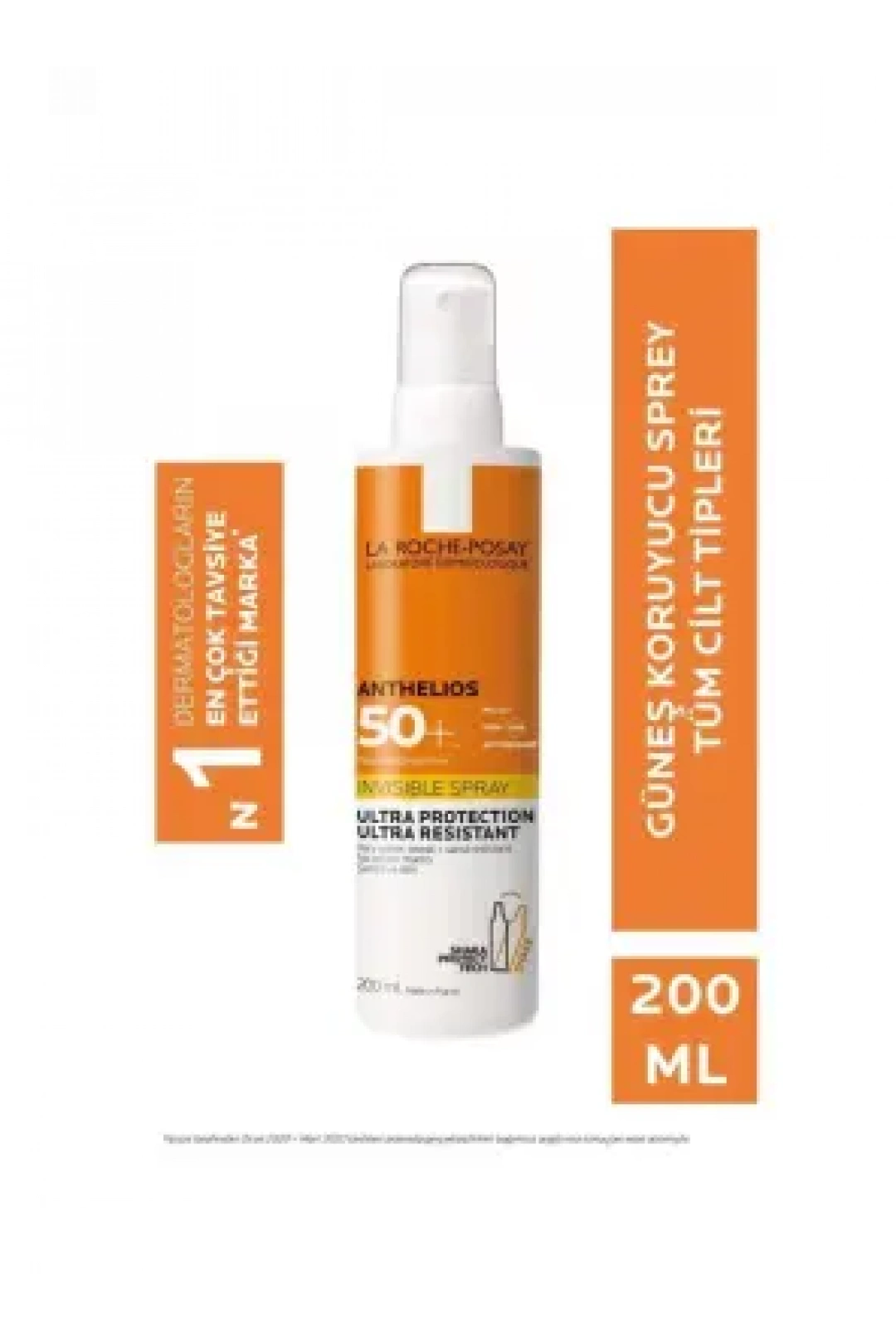 La Roche Posay Anthelios Invisible Güneş Spreyi SPF 50+ 200 ml