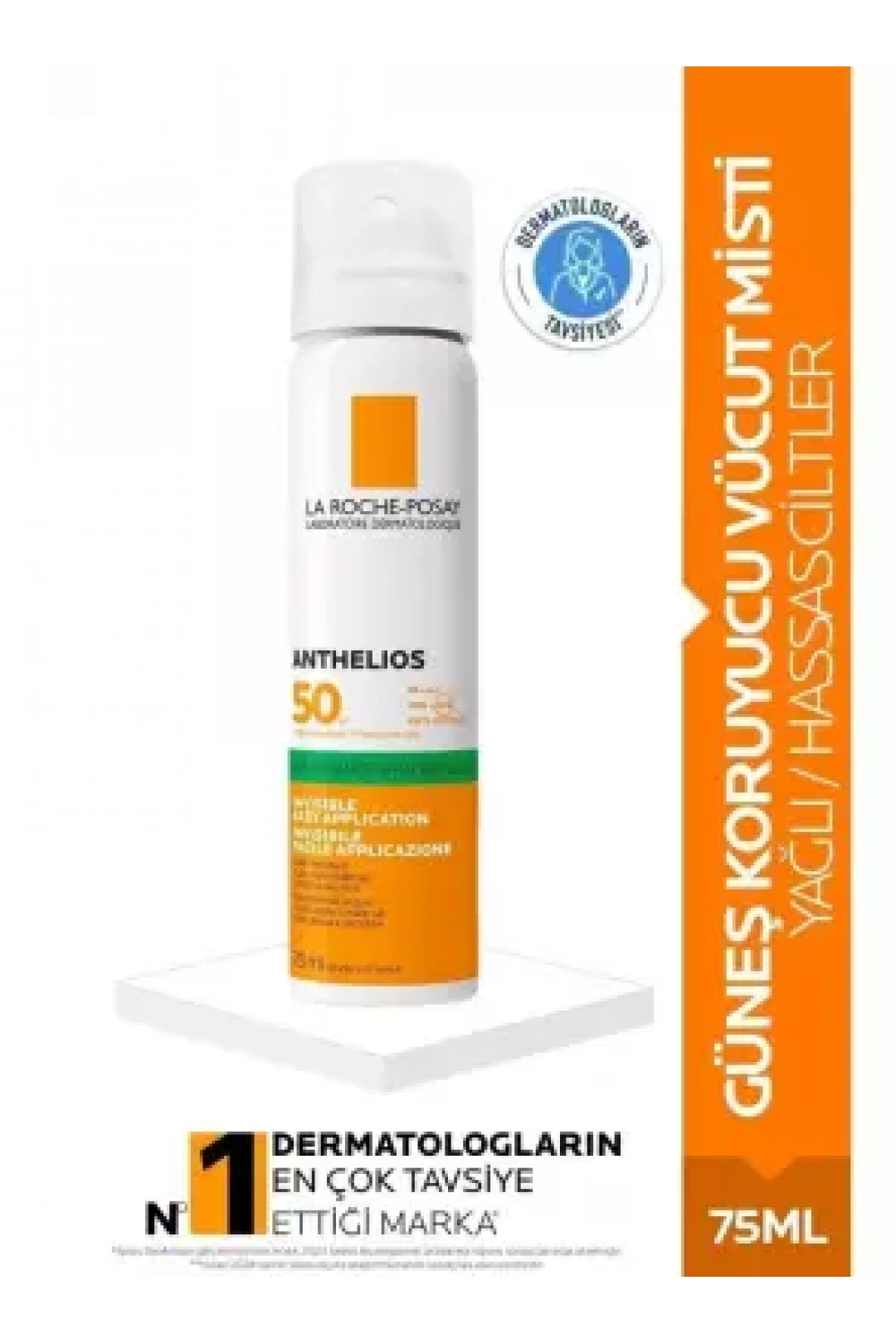 La Roche Posay Anthelios SPF 50+ Anti Shine Spray Güneş Kremi 75 ml