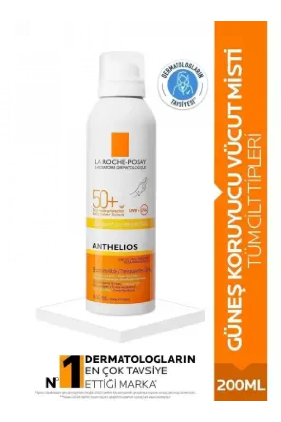 La Roche Posay Anthelios XL Ultra Light Transparan SPF 50+ Spray 200ml