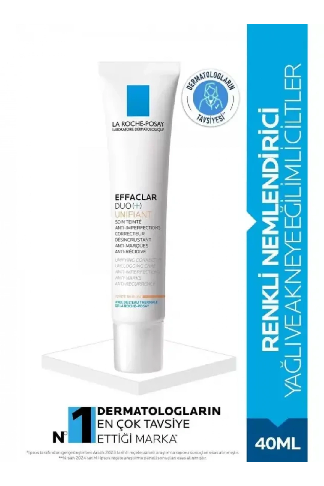 La Roche Posay Effaclar Duo Unifiant Kapatıcı 40 ml