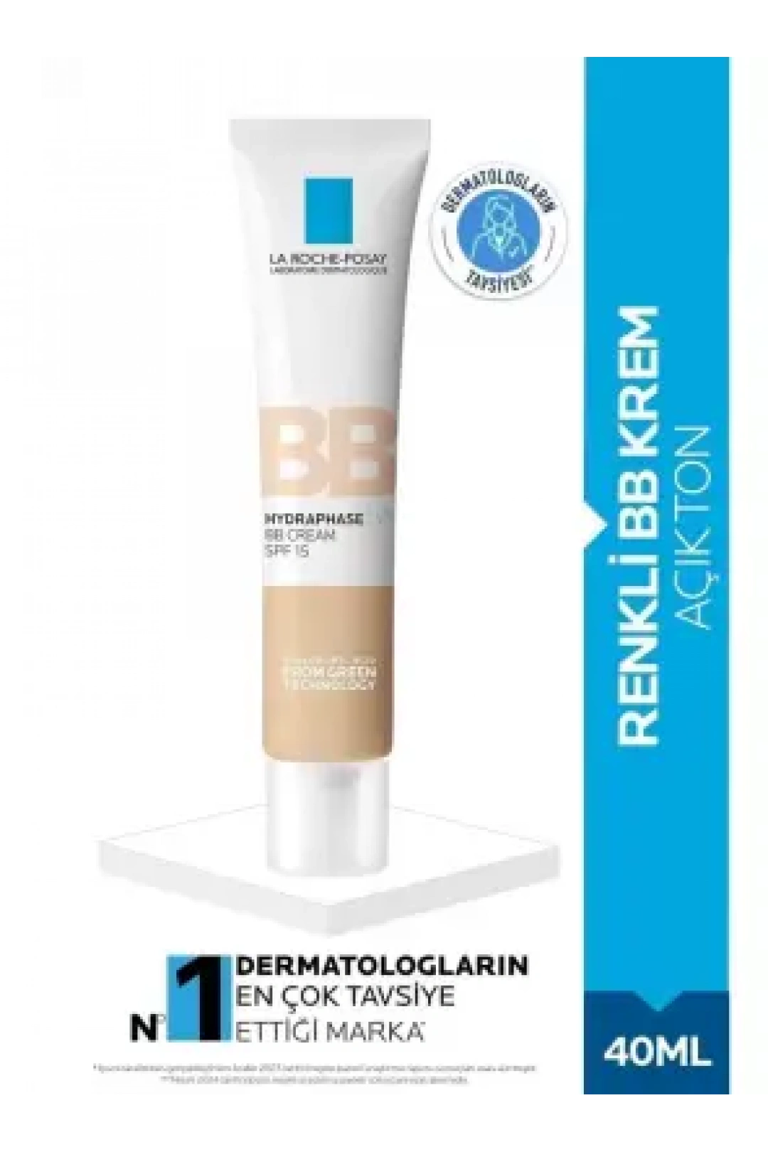 La Roche Posay Hydraphase HA BB Cream Spf15 - Light - 40 ml