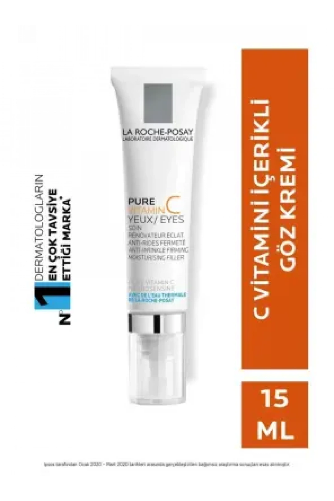 La Roche Posay Pure Vitamin C Yeux 15 ml Göz Çevresi Bakım Kremi