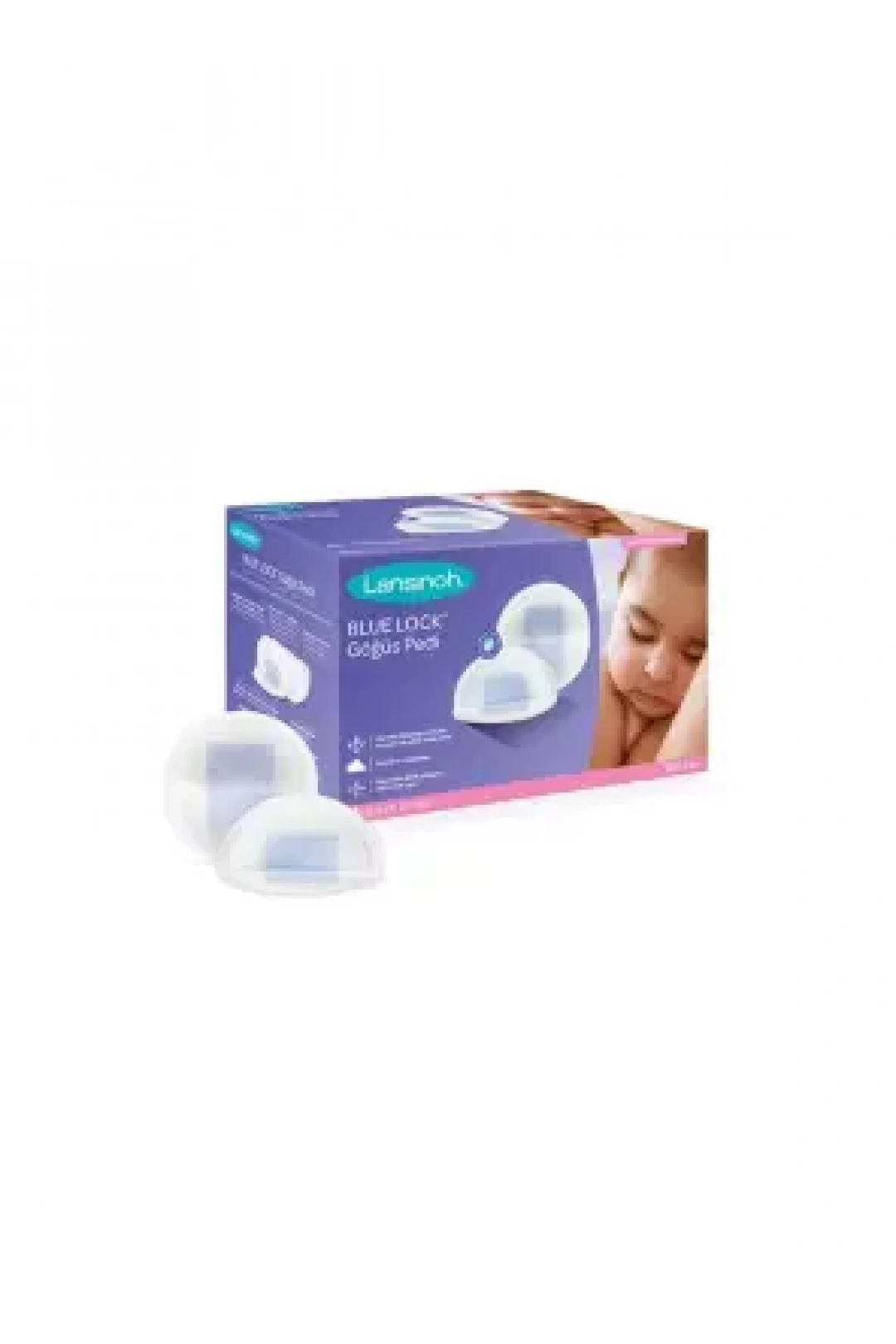 Lansinoh Blue Lock Göğüs Pedi 100 Adet