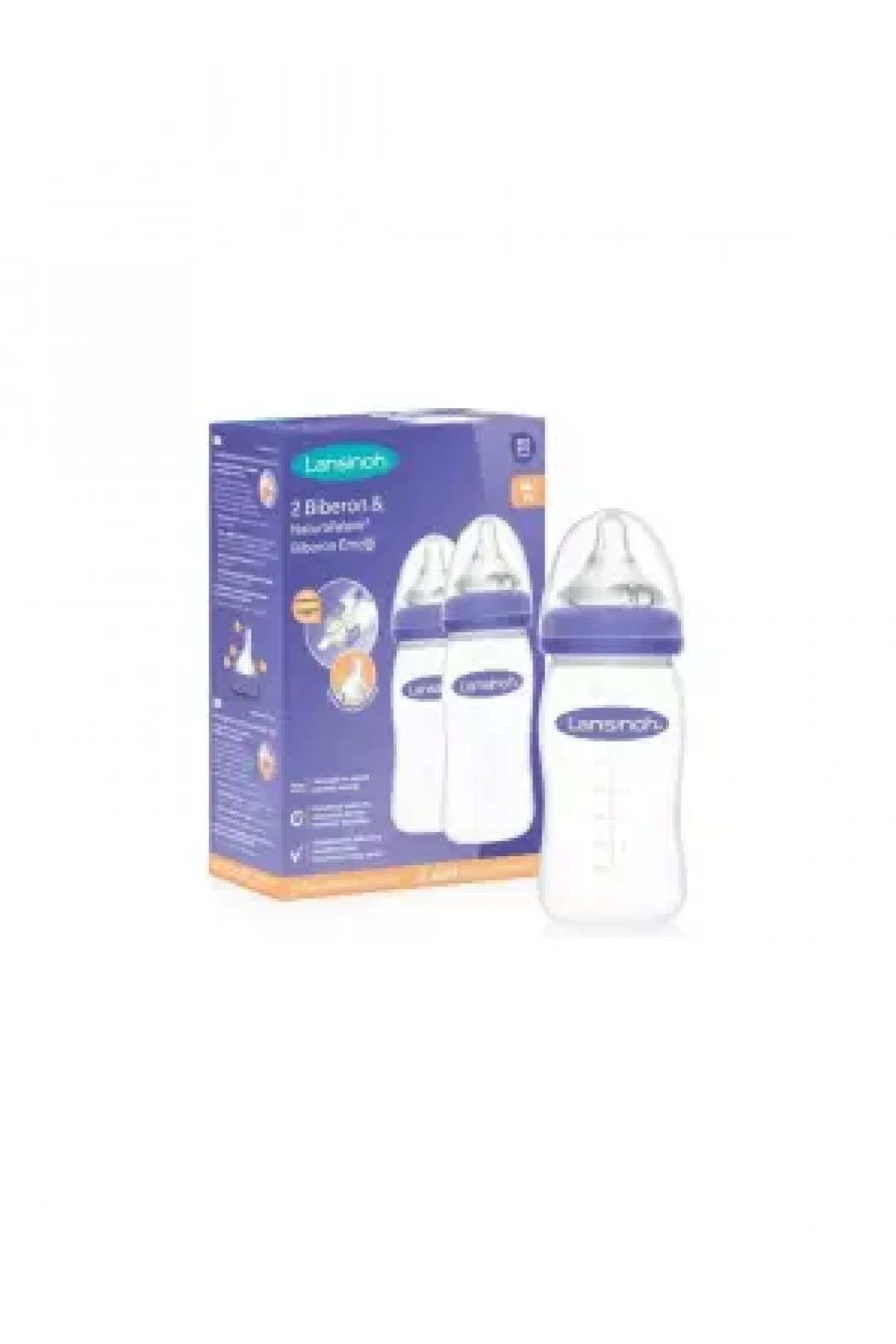 Lansinoh Natural Wave Biberon Seti 240 Ml x 2 Adet