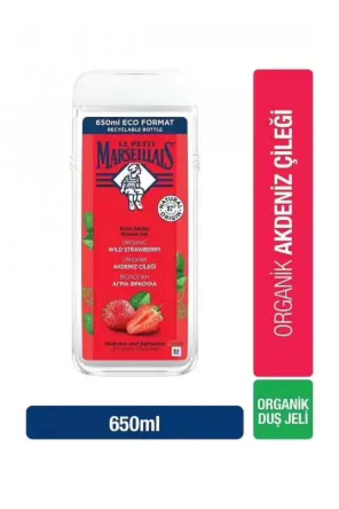 Le Petit Marseillais Duş Jeli Akdeniz Çileği 650 ml