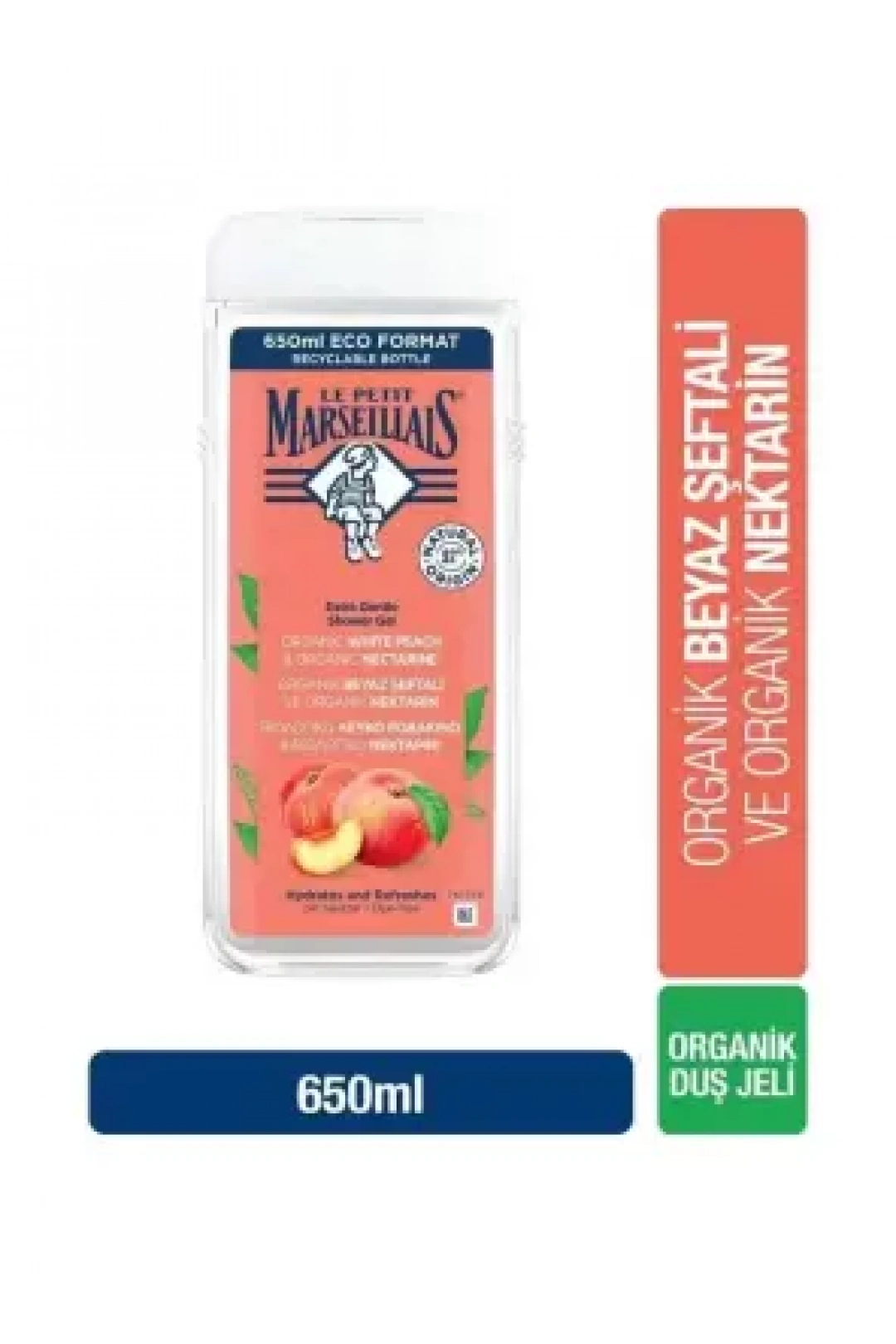 Le Petit Marseillais Duş Jeli Beyaz Şeftali Ve Nektarin 650 ml