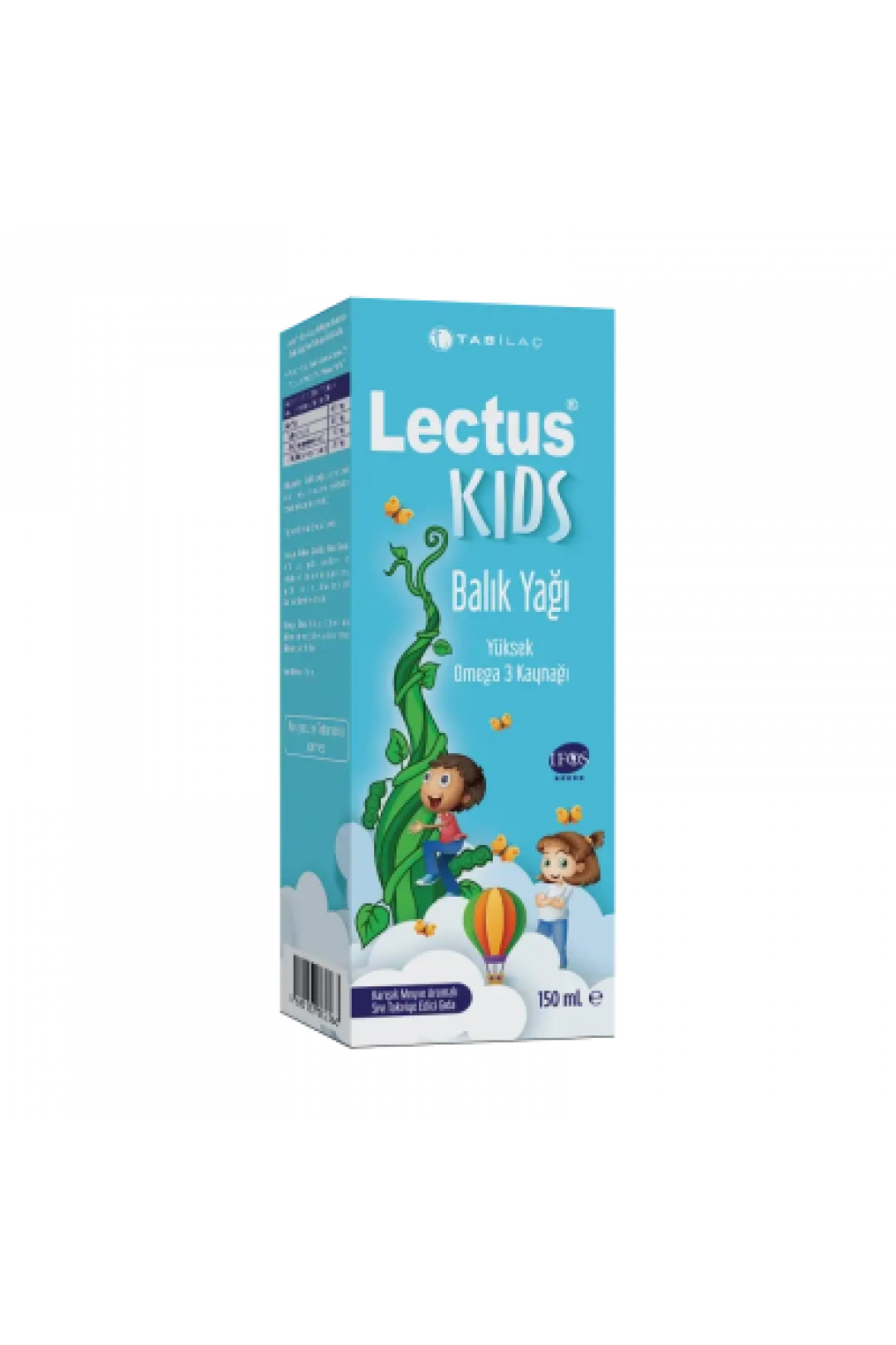 Lectus Kids Balık Yağı Karışık Meyve Aromalı 150 ml