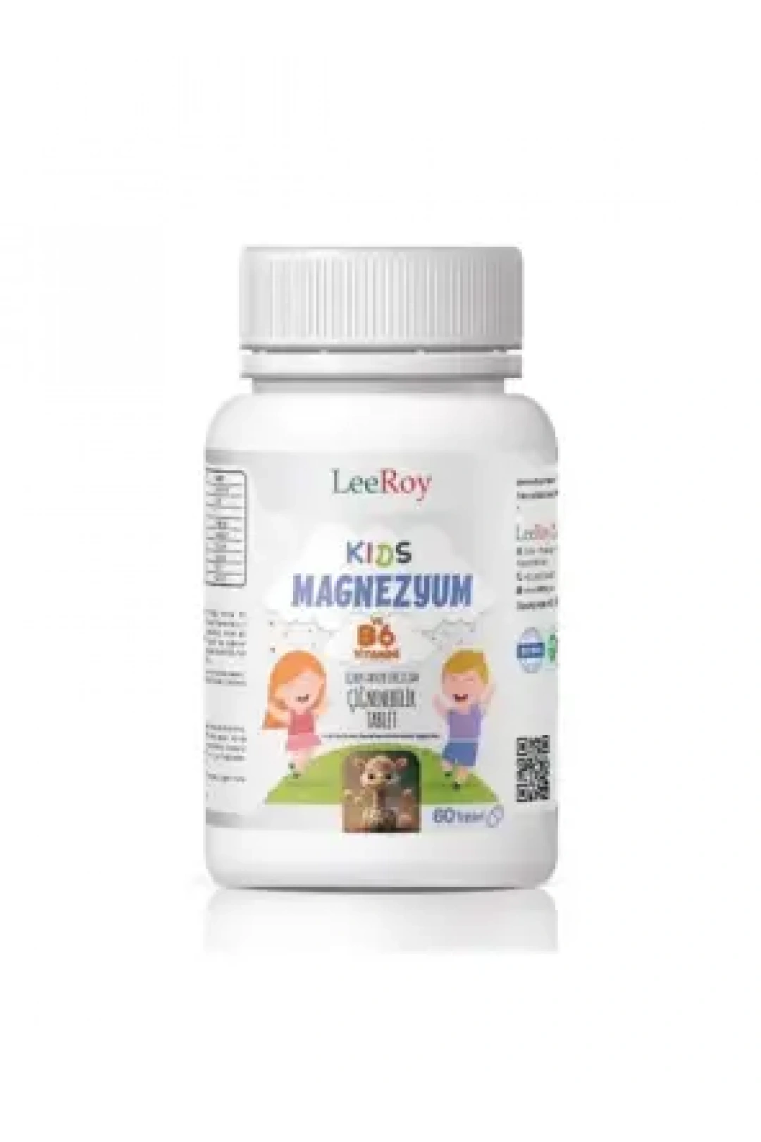 LeeRoy Kids Magnezyum Sitrat+B6 60 Tablet