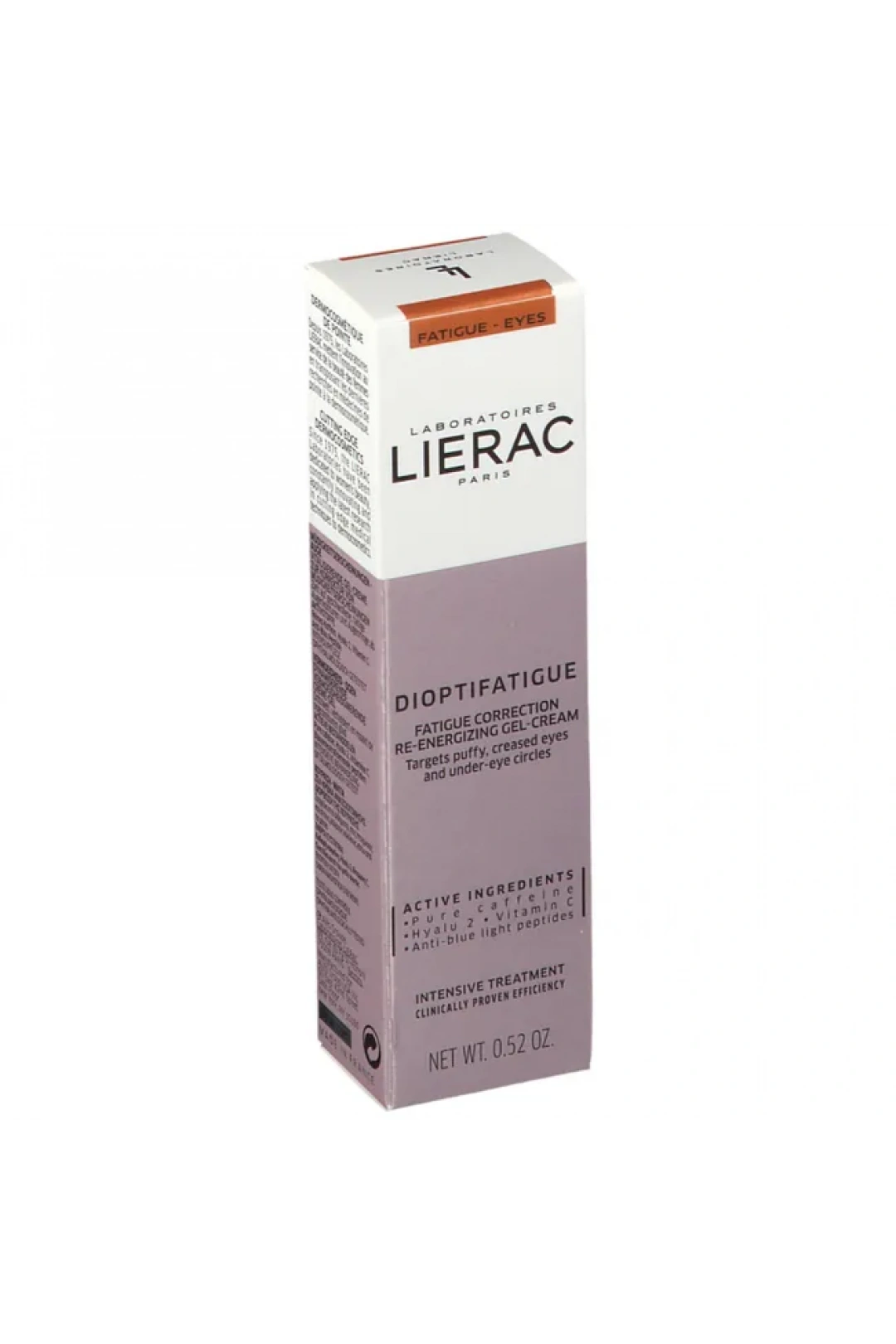 Lierac Dioptifatigue Re Energizing Gel Cream 15 ml